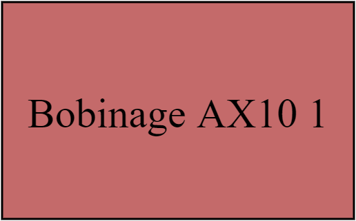 Bobinage AX10 1