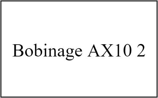 Bobinage AX10 2