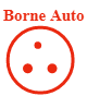 Borne auto