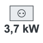 3.7 kW single-phase charging station