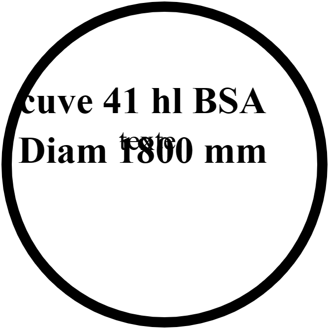 BSA Cuve 41 hl