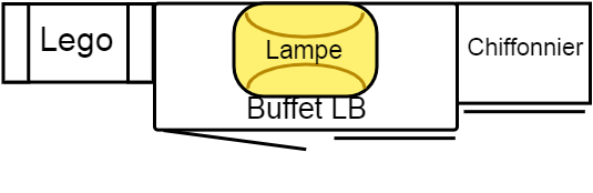 Buffet LB & chiffonnier