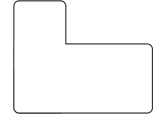 Angled desk