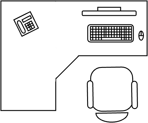 Bureau ikea 120 X 160 cm