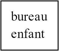 Bureau leksvik enfant