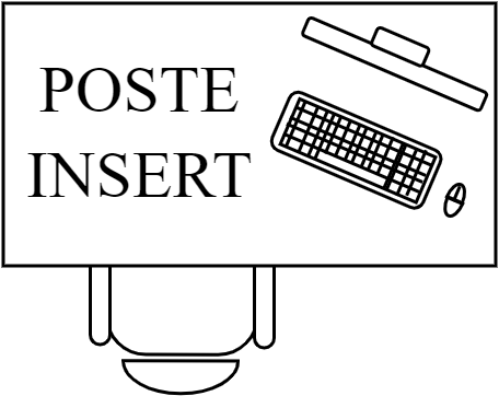 Escritorio Rectangular 180 x 80 cm