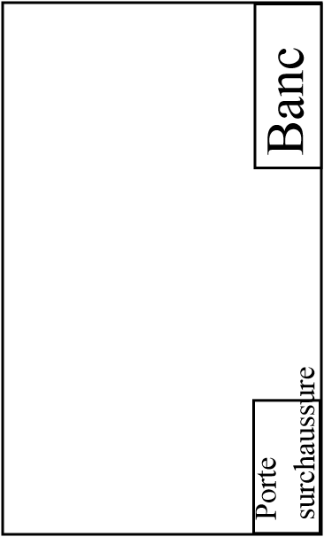 Cabine de déshabillage