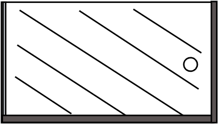 Cabine douche 140 X 80