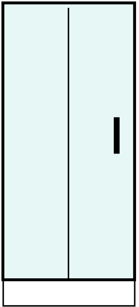 CABINE DE DOUCHE 90 90 208 1 P