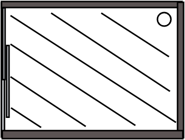 Cabine douche reverse