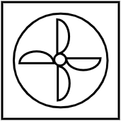 caisson de ventilation 55x55