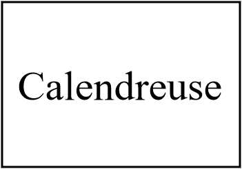 Calendreuse