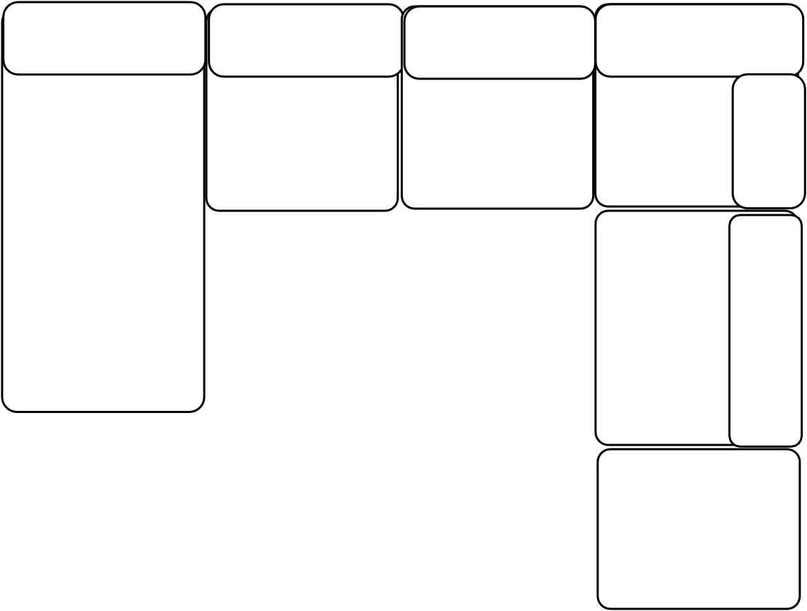 Canapé d'angle + méridienne