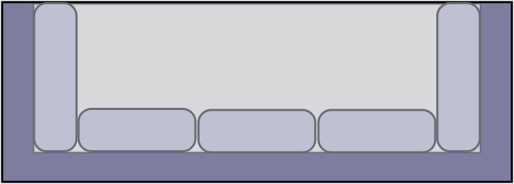 Canapé Exterieur 240x80