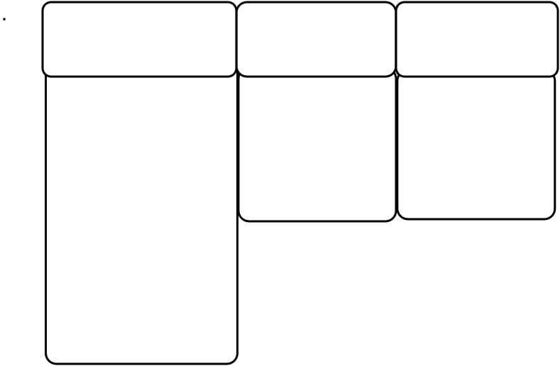 Canapé méridienne gauche