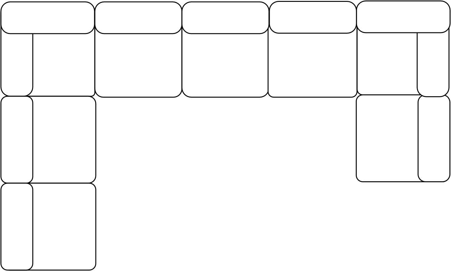 Canapé modulable - salon