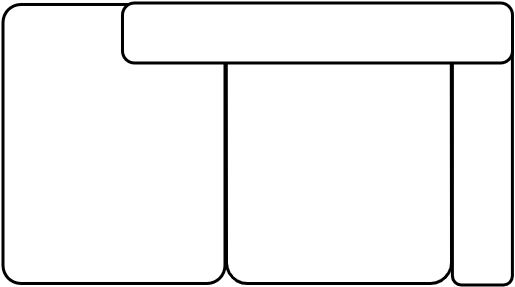 Canapé 2 places JLT