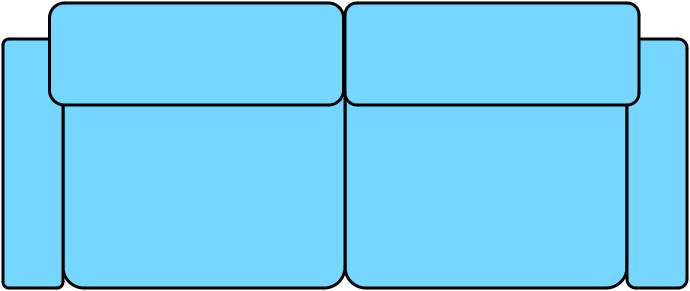 Canapé 3 plazas