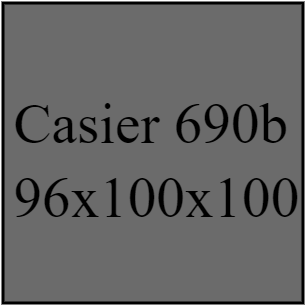 Casier 690blls