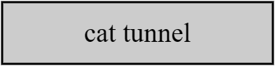 cat tunnel
