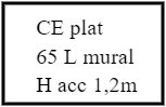 CE MURAL 65L