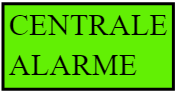 CENTRALE ALARME (TRANSMETTEURS INTEGRES)