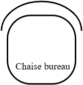 Chaise bureau