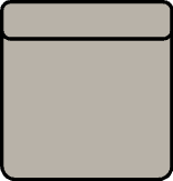 Chaise carrée avec dossier