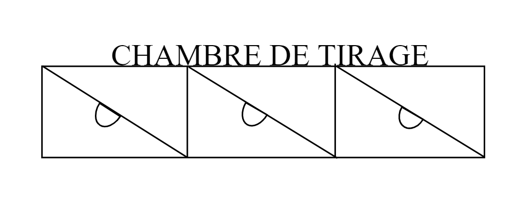 CHAMBRE DE TIRAGE