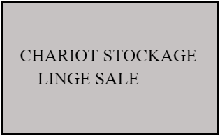 CHARIOT STOCKAGE LINGE SALE