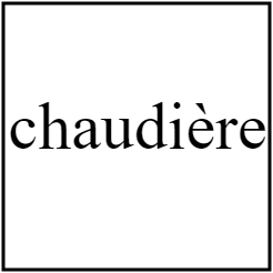 chaudière
