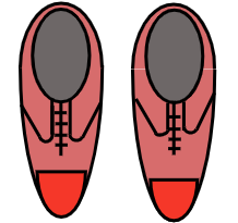 Chaussures rouges