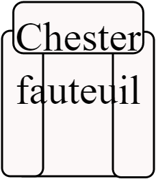Chester fauteuil
