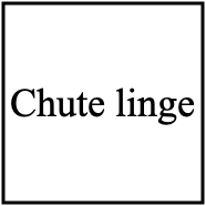 Chute linge