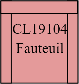 CL19104 Fauteuil