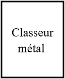 Classeur métal