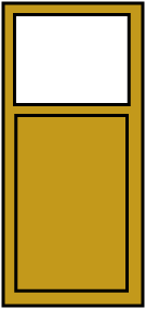 colone basse vue face