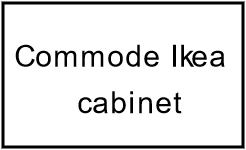 Commode IKEA cabinet