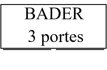 Commode tiroirs 120 x 50 cm