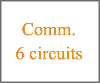 Commutation 6 circuits