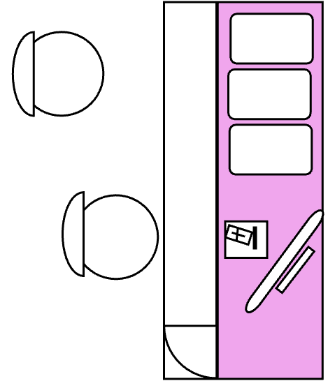 Comptoir atelier 200 x 50 +25 cm