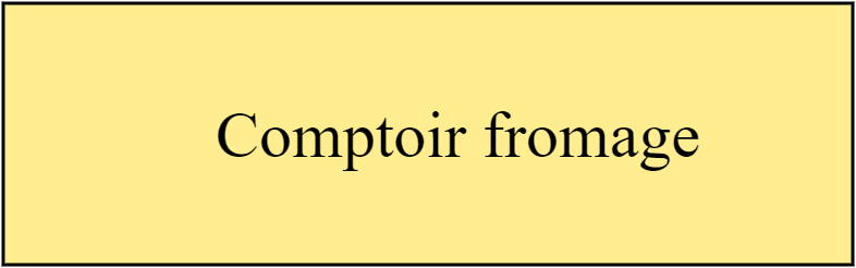 Comptoir fromage