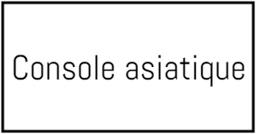 Console asiatique
