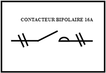 Contacteur bipolaire