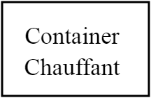 container chauffant