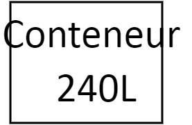 Conteneur 240L