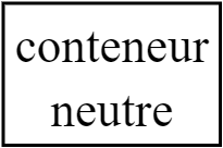 Conteneur neutre 66.5x43.5