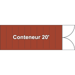 20-Fuß-Container