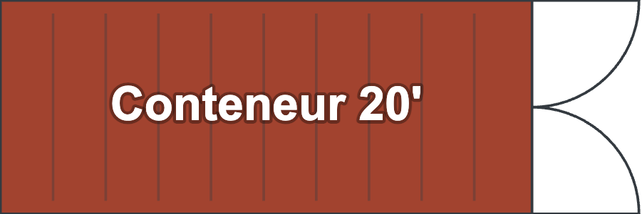 20 ft container
