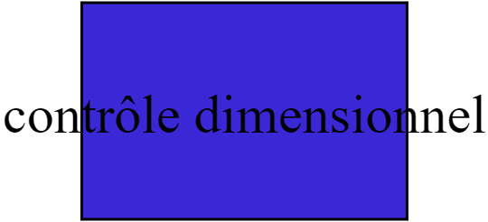 contrôle dimensionnel